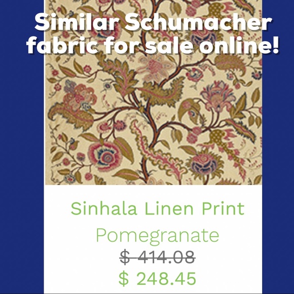 Bolt Schumacher Fabric Ltd edition Handprint Linen - Picture 8 of 11